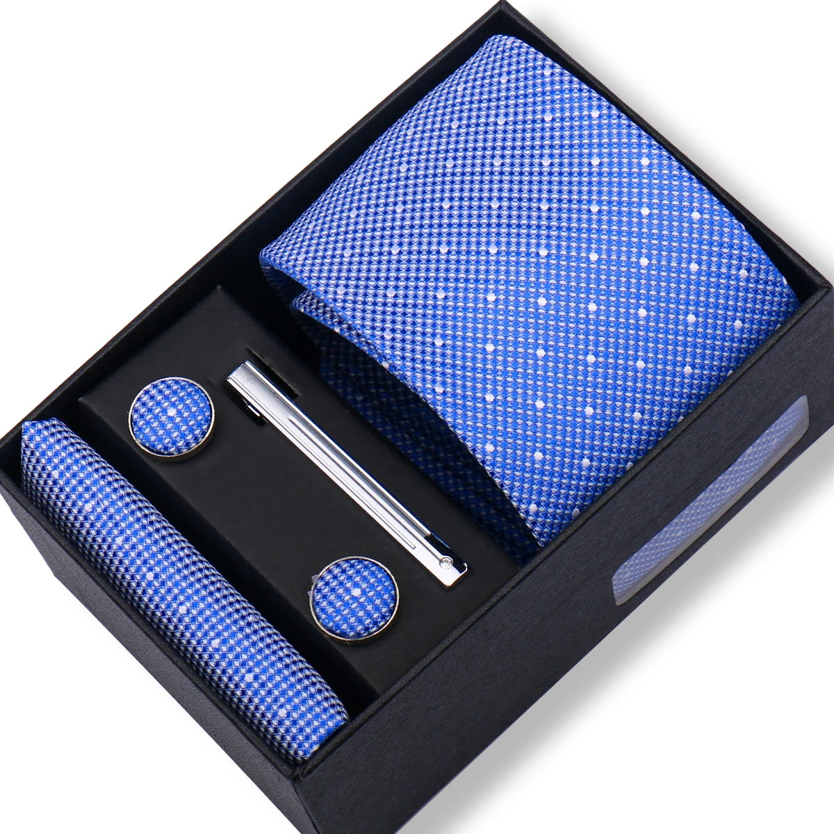 Elegant Men's Necktie Gift Set – Perfect for Business and Formal Occasions