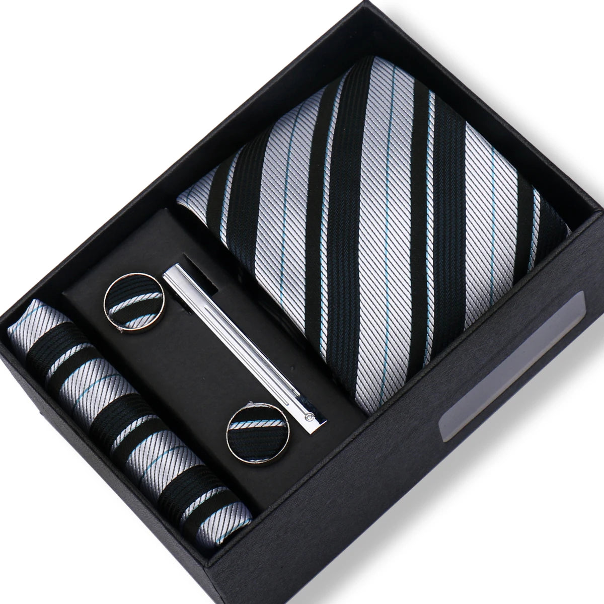 Elegant Men's Necktie Gift Set – Perfect for Business and Formal Occasions