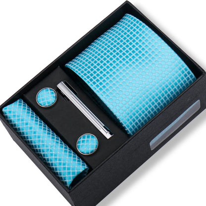 Elegant Men's Necktie Gift Set – Perfect for Business and Formal Occasions