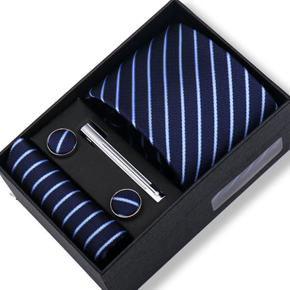 Elegant Men's Necktie Gift Set – Perfect for Business and Formal Occasions