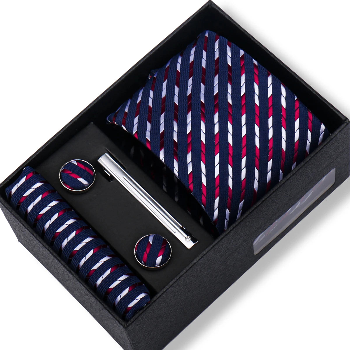 Elegant Men's Necktie Gift Set – Perfect for Business and Formal Occasions