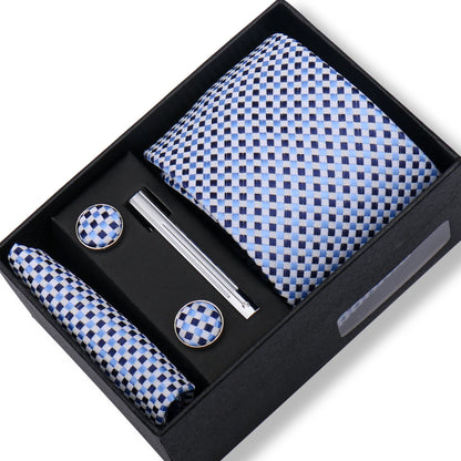 Elegant Men's Necktie Gift Set – Perfect for Business and Formal Occasions