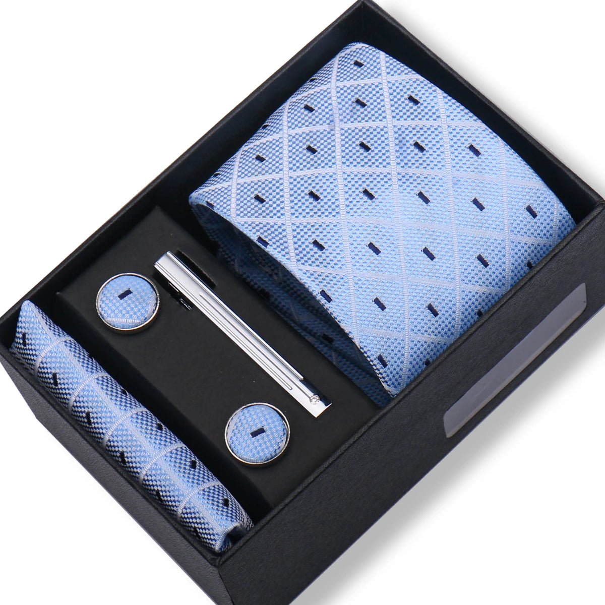 Elegant Men's Necktie Gift Set – Perfect for Business and Formal Occasions