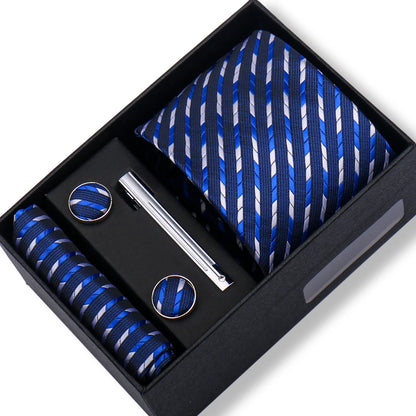 Elegant Men's Necktie Gift Set – Perfect for Business and Formal Occasions