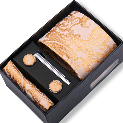 Elegant Men's Necktie Gift Set – Perfect for Business and Formal Occasions