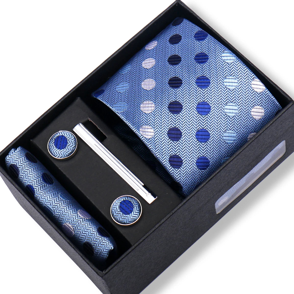 Elegant Men's Necktie Gift Set – Perfect for Business and Formal Occasions