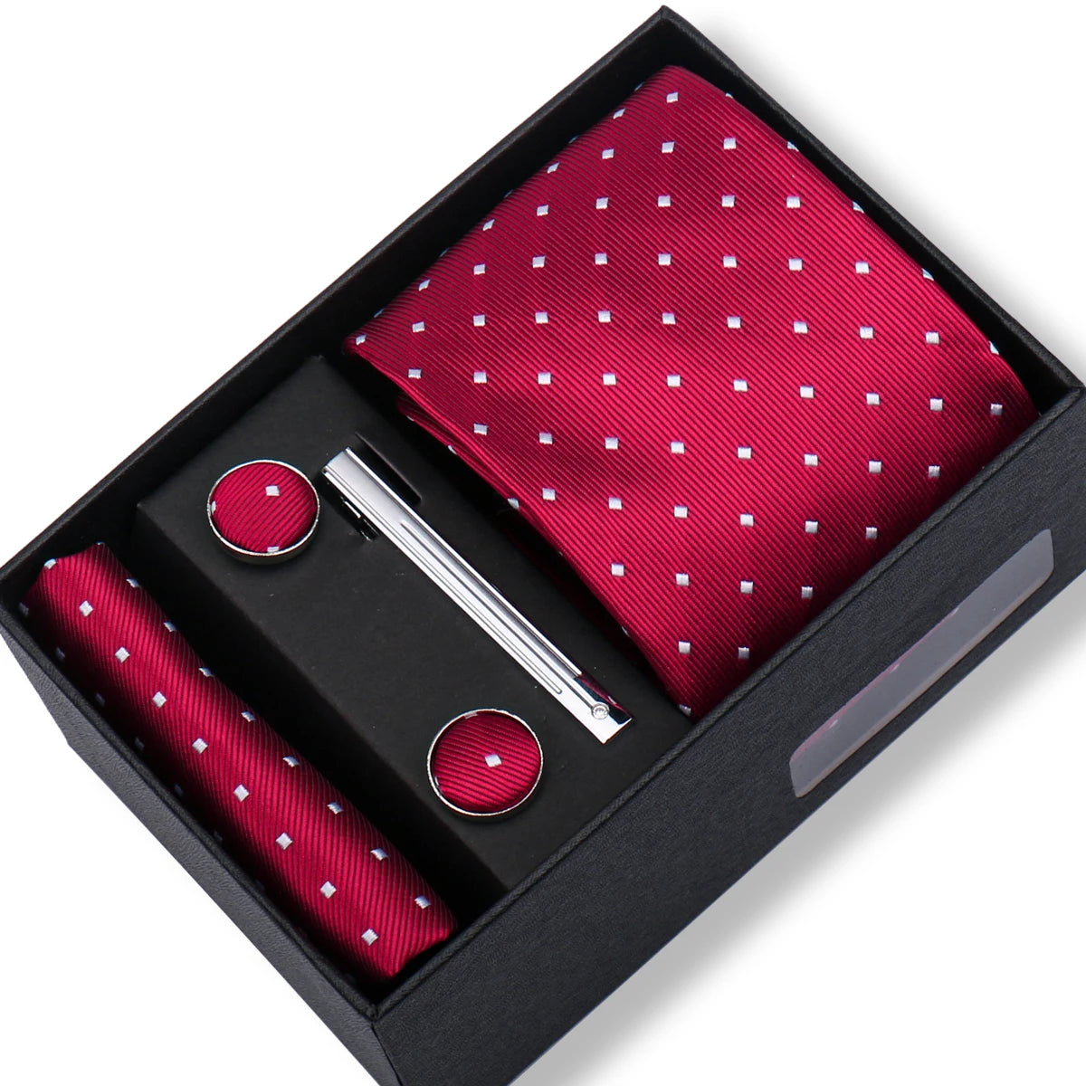 Elegant Men's Necktie Gift Set – Perfect for Business and Formal Occasions