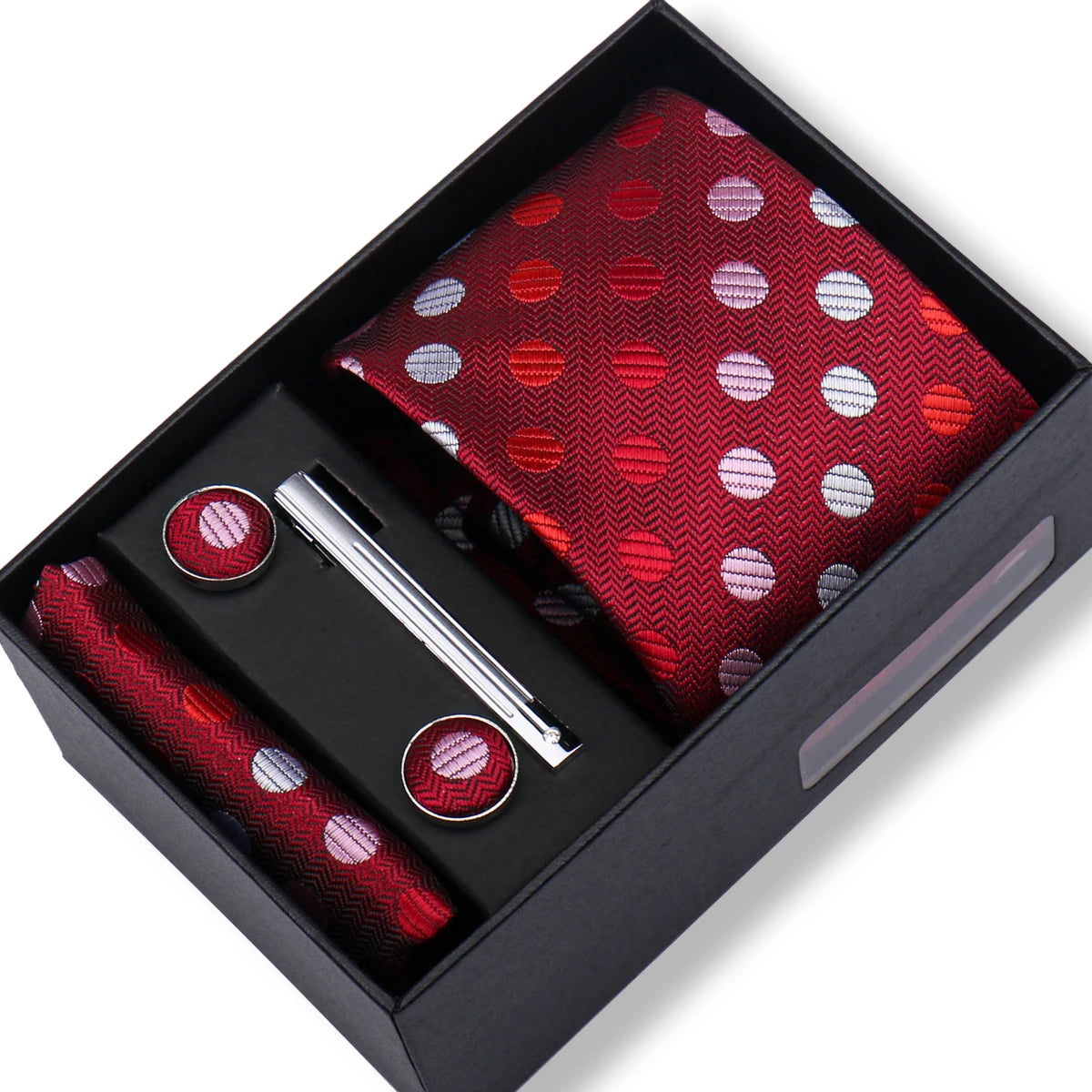 Elegant Men's Necktie Gift Set – Perfect for Business and Formal Occasions