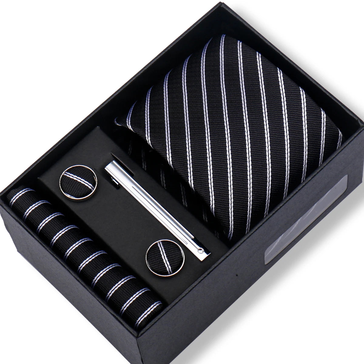 Elegant Men's Necktie Gift Set – Perfect for Business and Formal Occasions