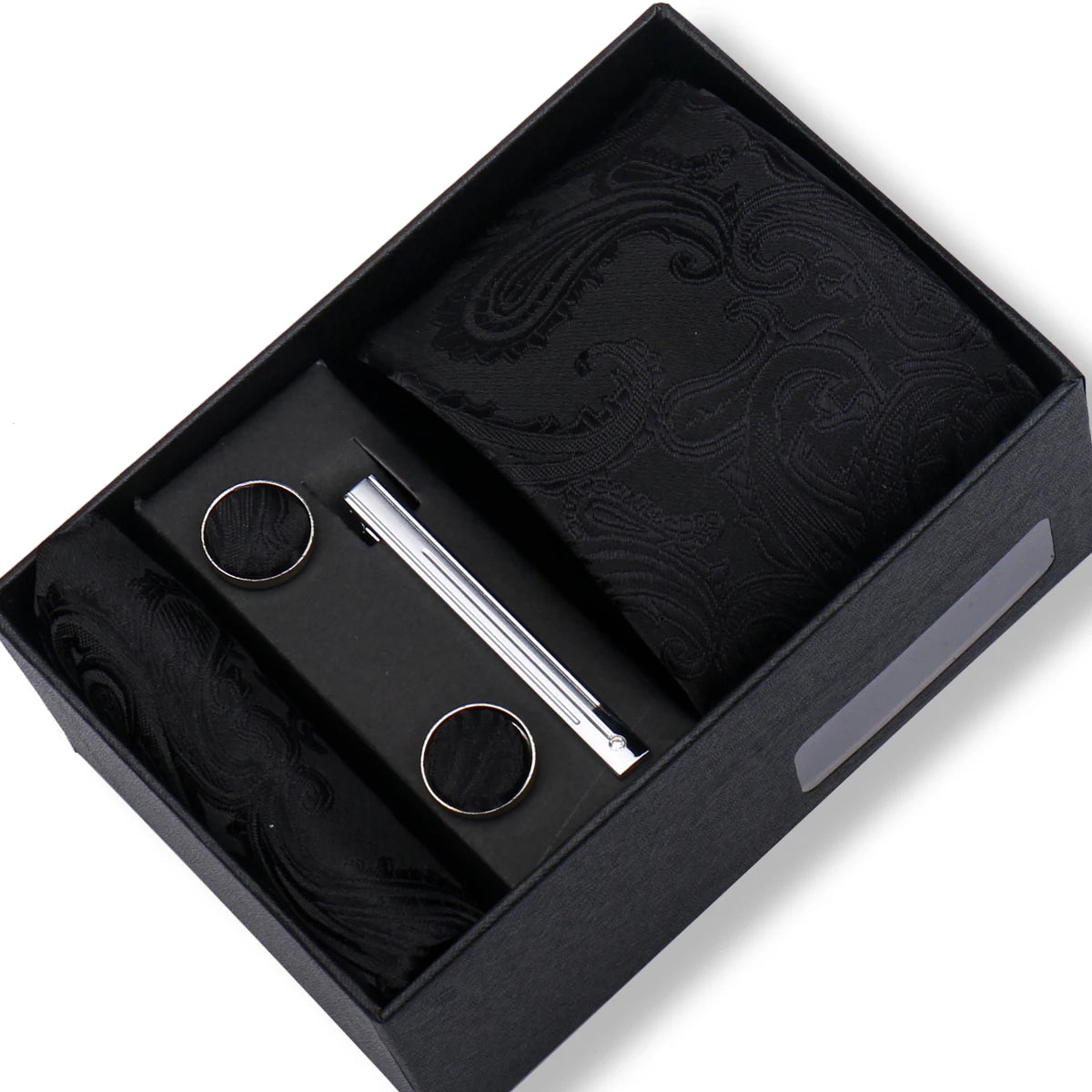 Elegant Men's Necktie Gift Set – Perfect for Business and Formal Occasions