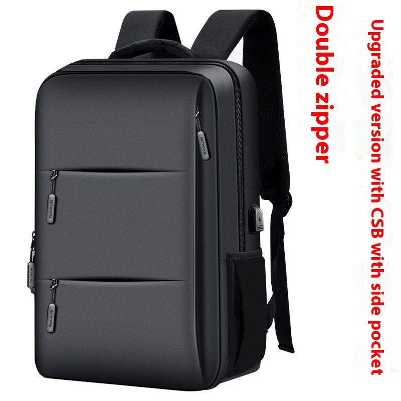 Versatile Business & Travel Laptop Backpack with USB Charging Port